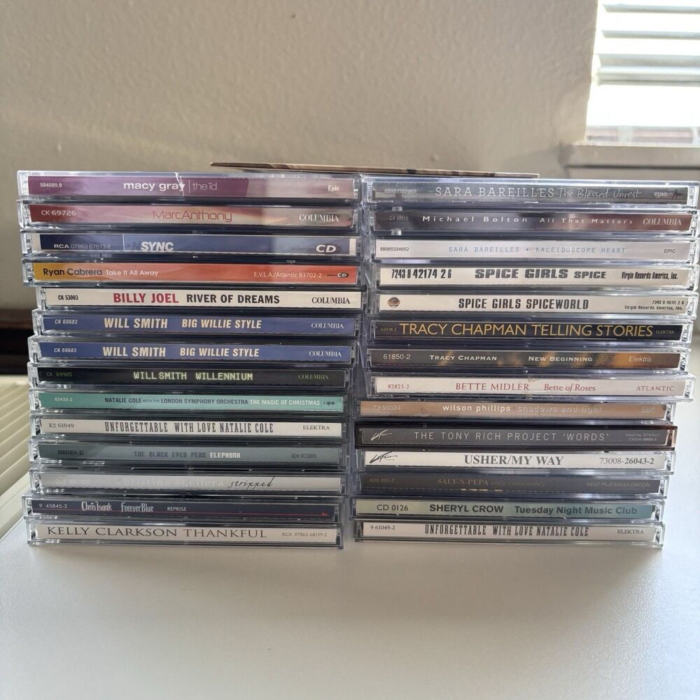 Vintage 90s 00s 1990s 2000s Y2K Pop Boy Band R&B Hip Hop Album CD Lot Of 29